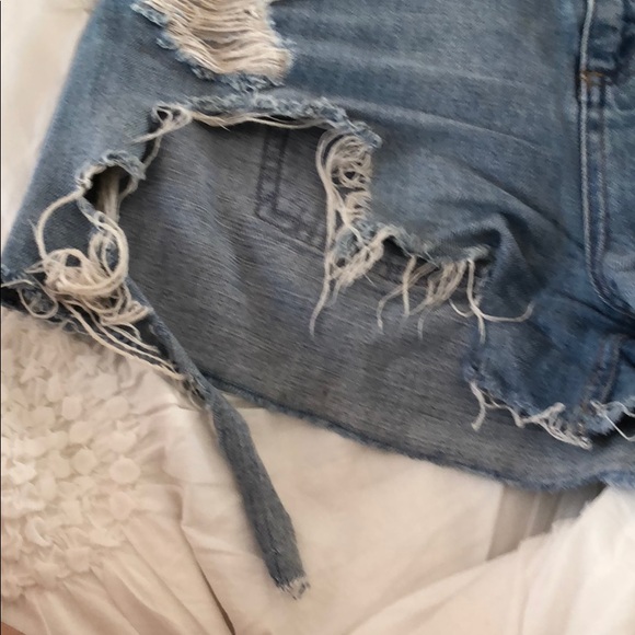 top shop jean shorts - Picture 3 of 5